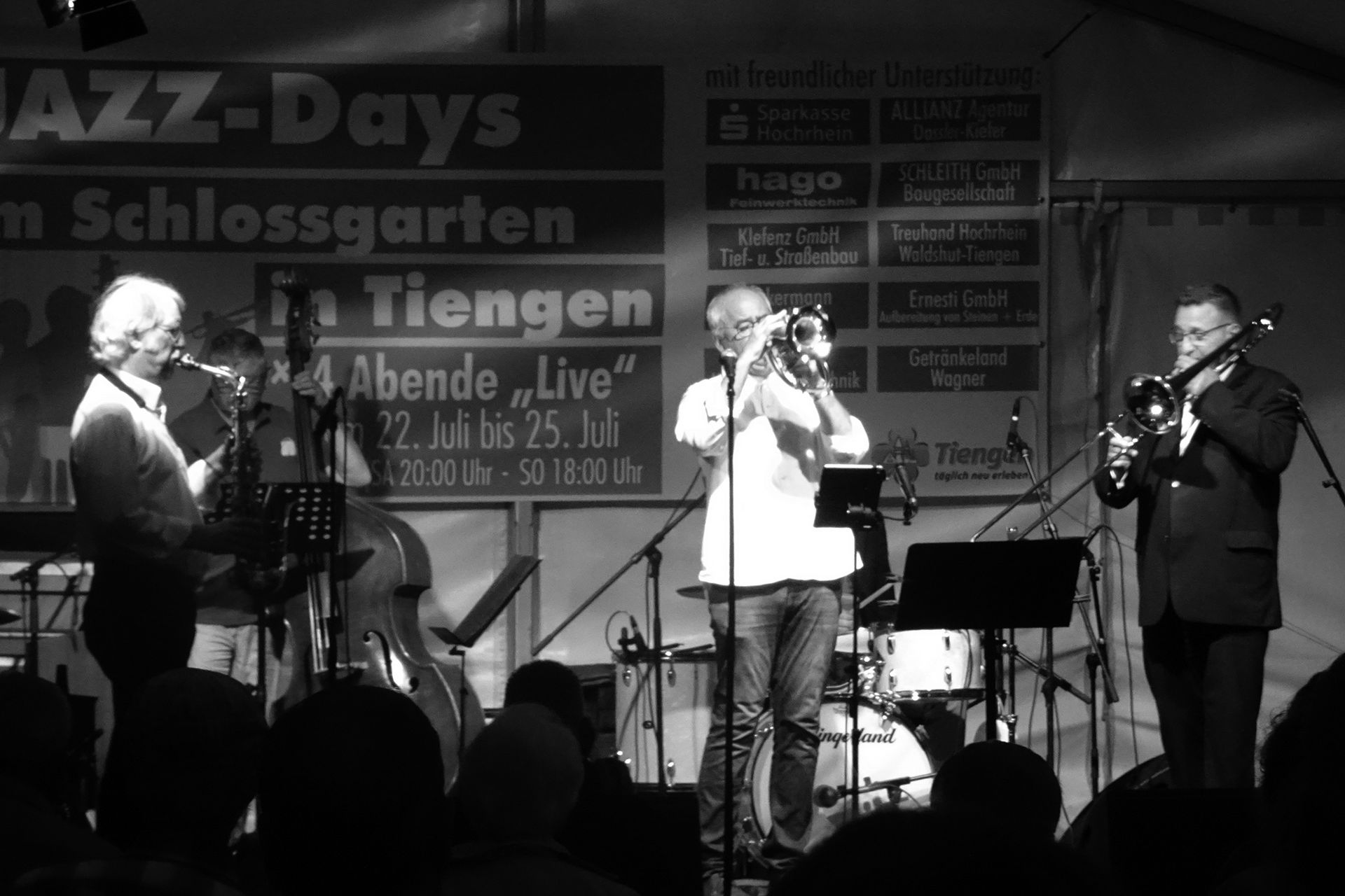 Dr. No and his Jazztigers (2021 mit Joe Wulf und Bernard Flegar)